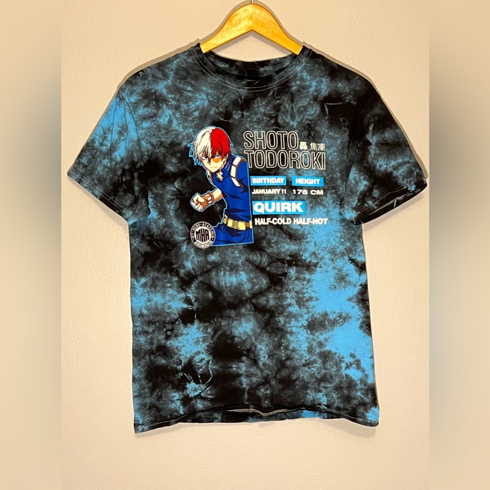My Hero Academia Tie Dye Funimation T Shirt Adult Size M New Without Tags